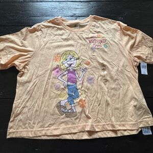 NWT Disney Parks Lizzie McGuire Cropped Tshirt